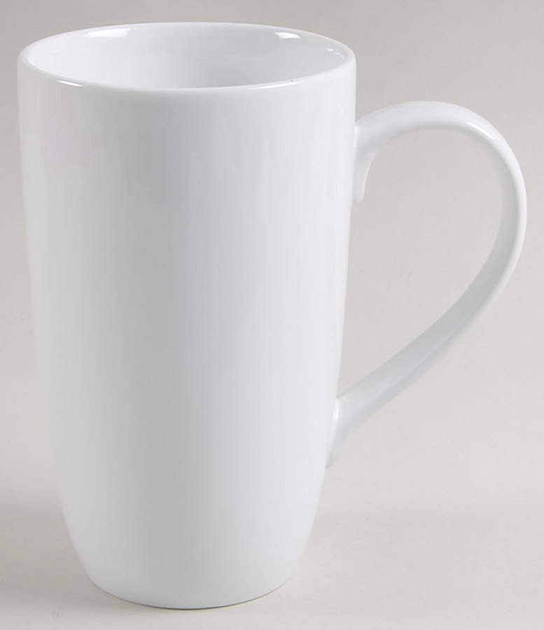 Everyday White (Porcelian) Latte Mug by Fitz and Floyd-1