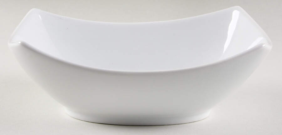 Everyday White (Porcelian) 8" Rectangular Bowl by Fitz and Floyd-1
