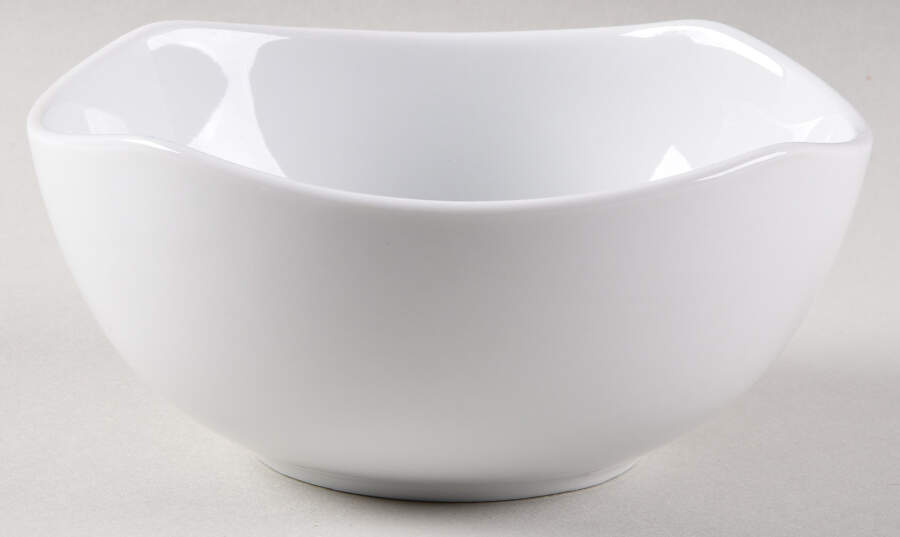 Everyday White (Porcelian) Square Cereal Bowl by Fitz and Floyd-1
