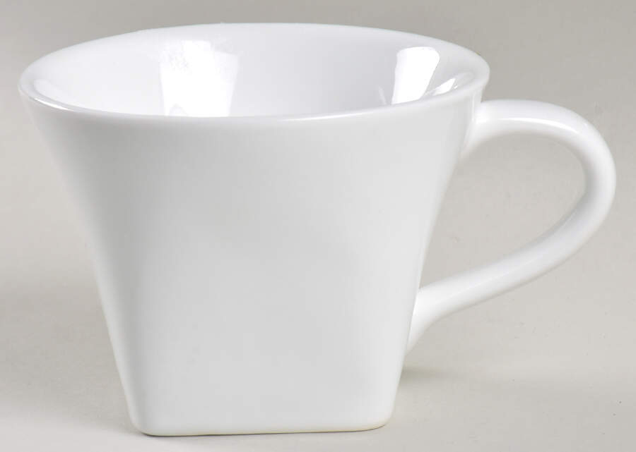 Everyday White (Porcelian) Flat Cup by Fitz and Floyd-1
