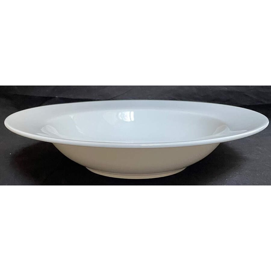 Everyday White (Porcelian) 14" Pasta Serving Bowl by Fitz and Floyd-1
