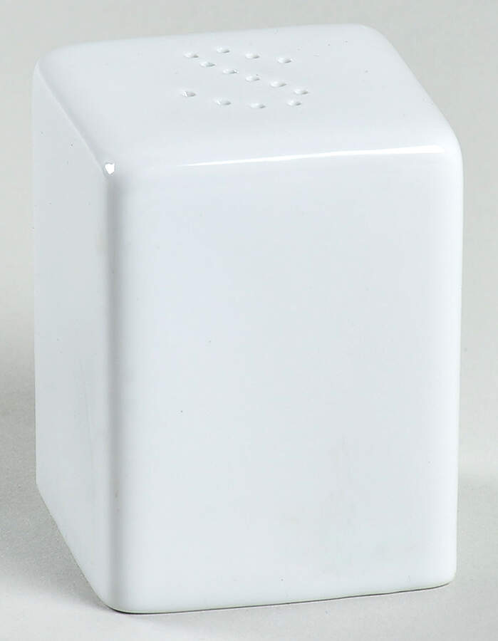 Everyday White (Porcelian) Salt Shaker by Fitz and Floyd-1
