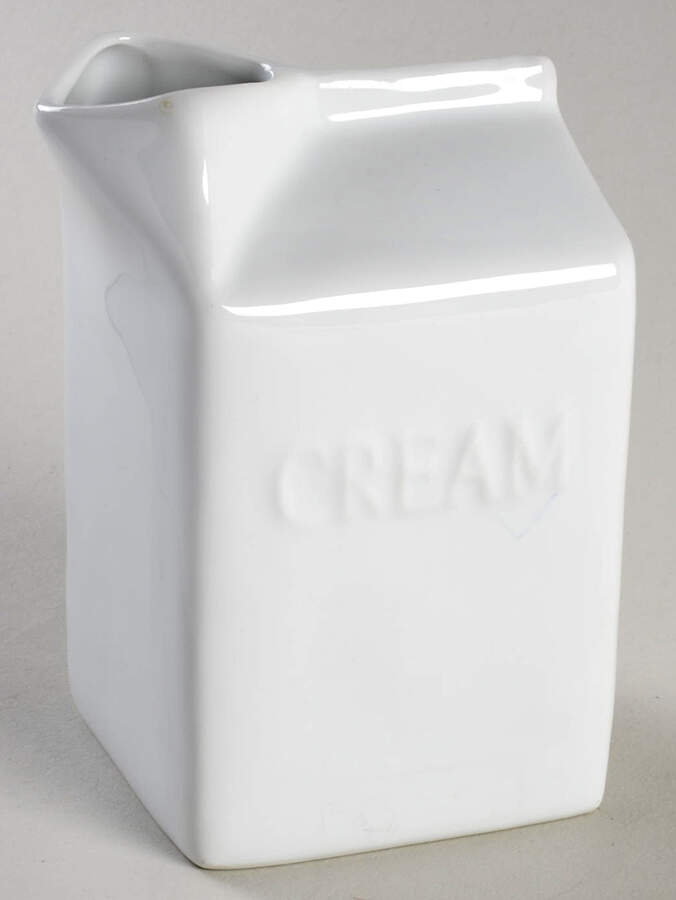 Everyday White (Porcelian) Figural Creamer by Fitz and Floyd-1