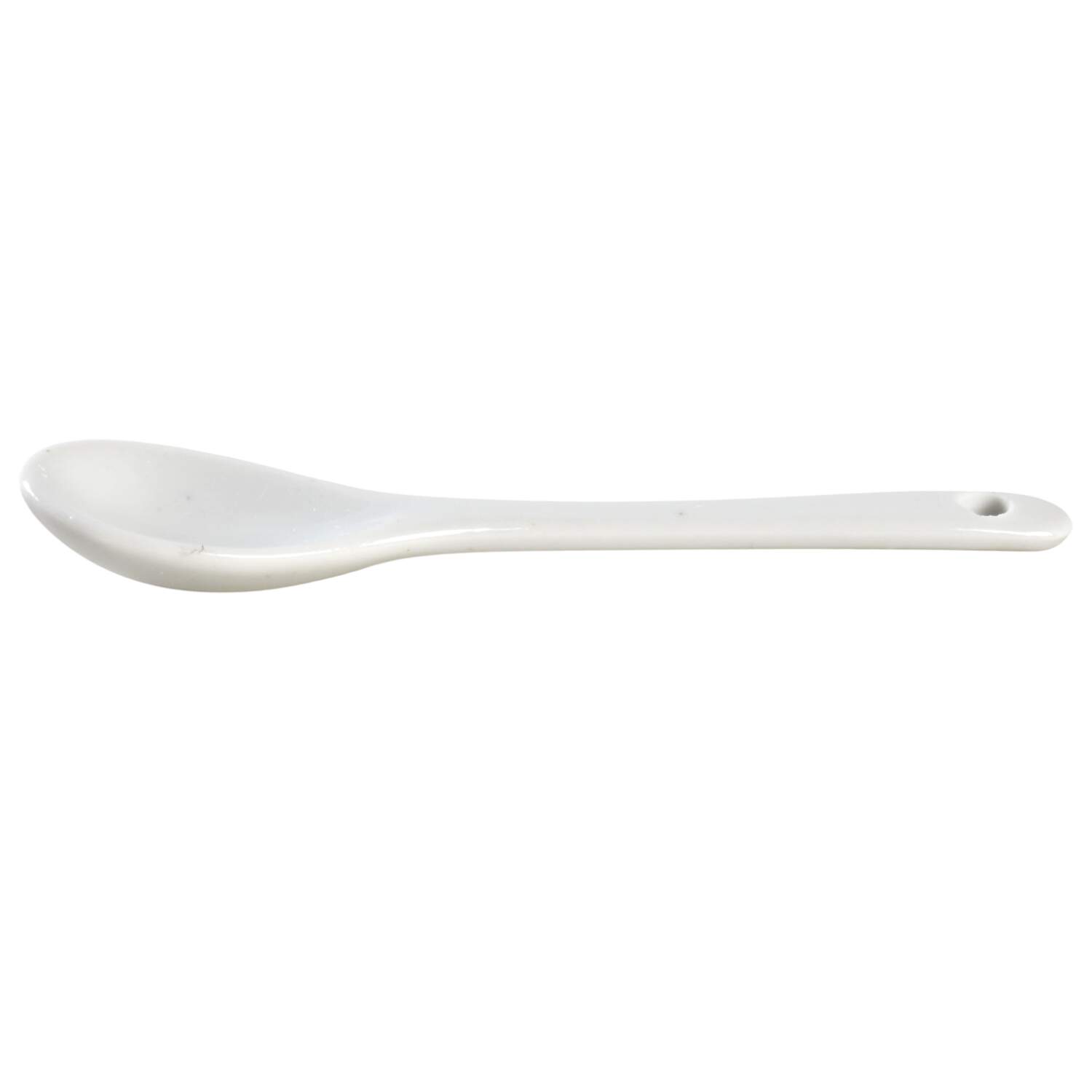 Everyday White (Porcelian) Spoon Condiment by Fitz and Floyd-1