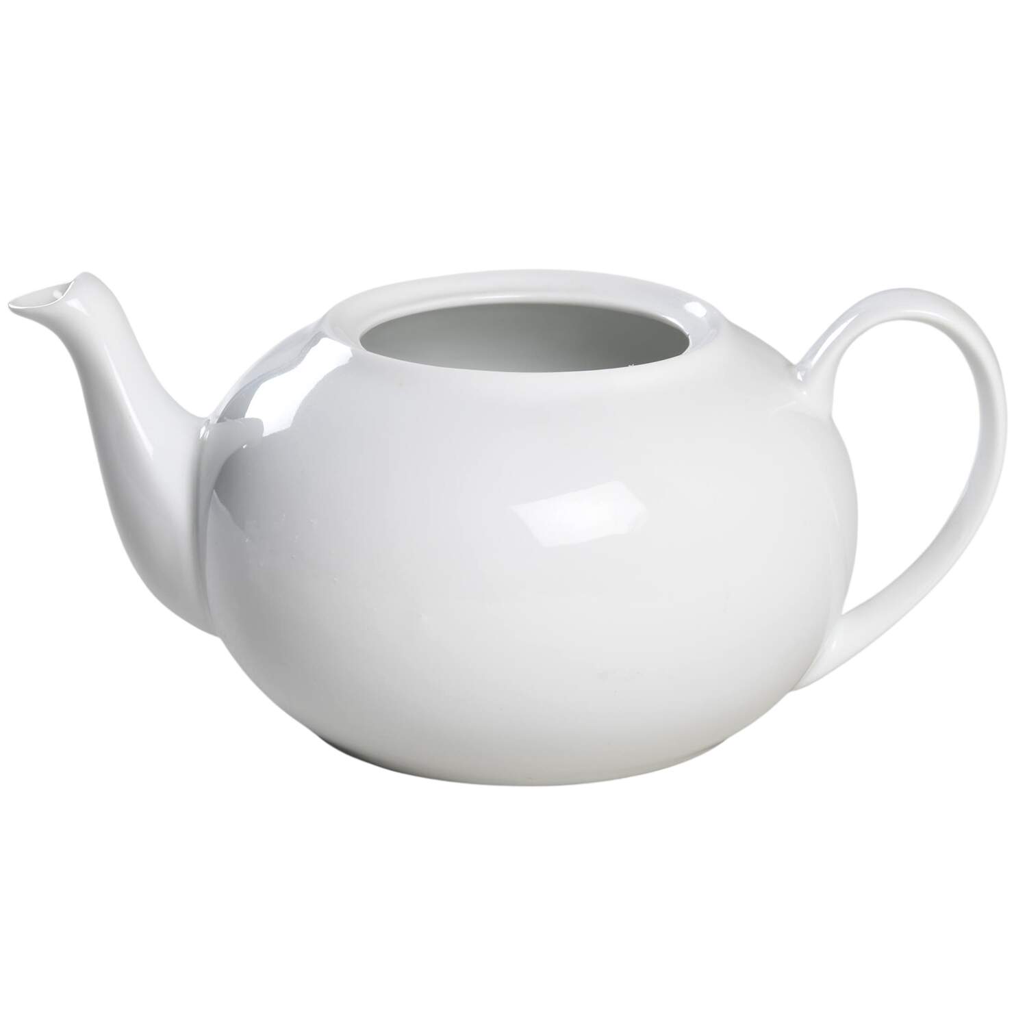 Everyday White (Porcelian) Teapot No Lid by Fitz and Floyd-1