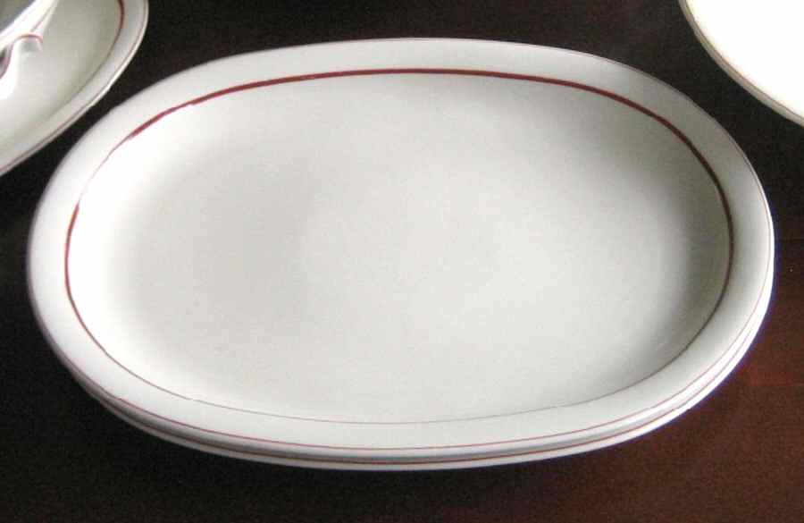 9497 14" Oval Serving Platter by Franconia-Krautheim & Adelburg-1