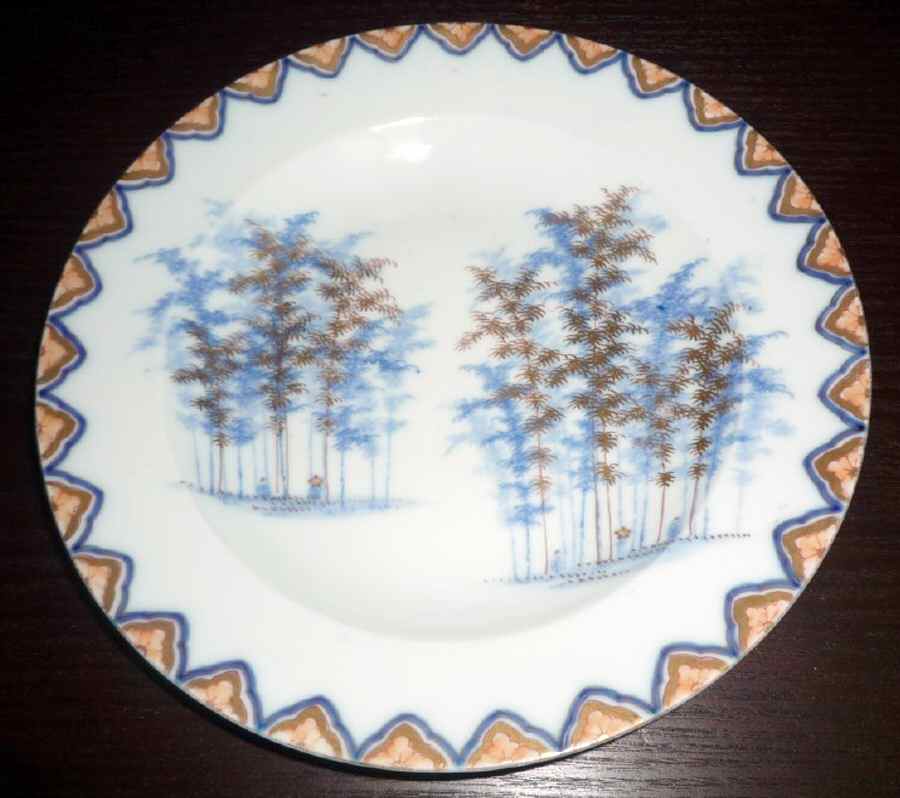 FUK77 Rim Soup Bowl by Fukagawa-1
