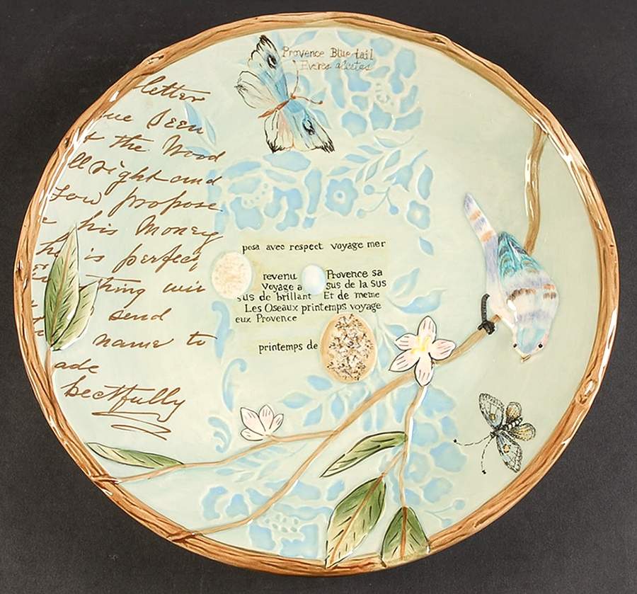 Toulouse 13" Chop Plate (Round Platter) by Fitz and Floyd-1