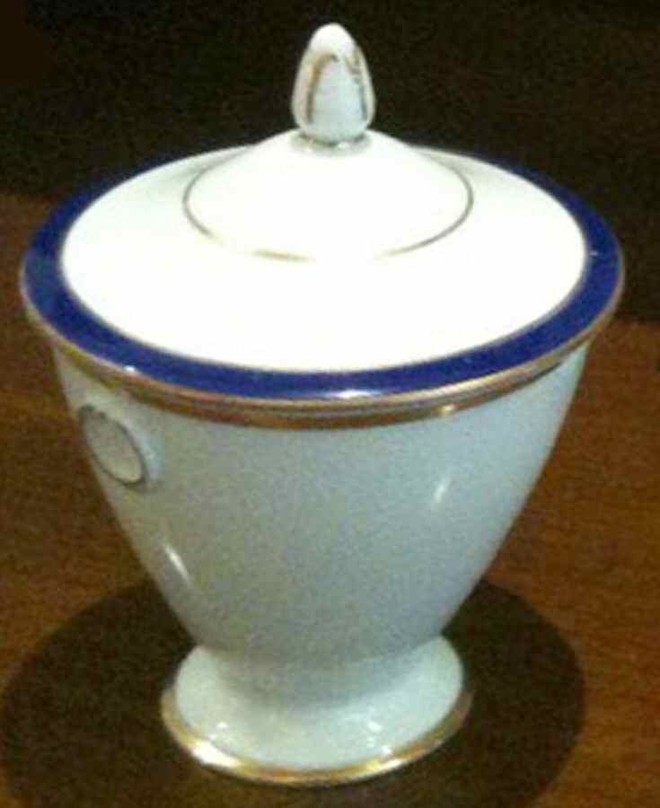 02742 Sugar Bowl & Lid by Furstenberg-1