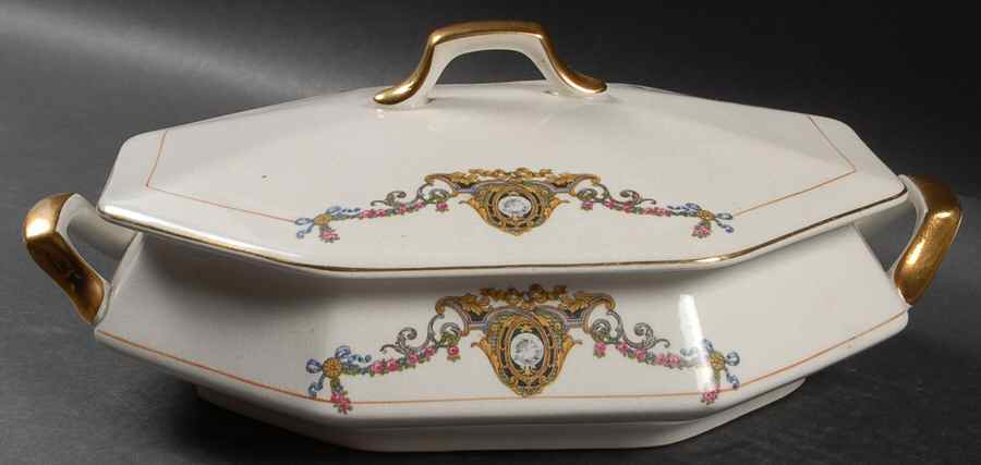 FC60 Oval Covered Vegetable by FC Co - French China-1