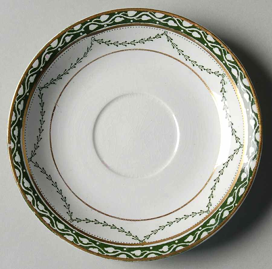 Derby Saucer for Flat Demitasse Cup by Furnivals-1