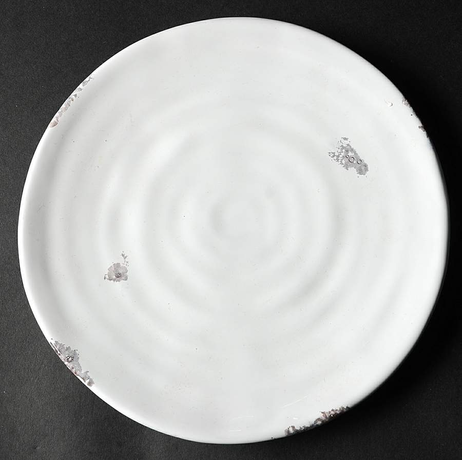 Festa Bianco White Salad Plate by Fortunata-1