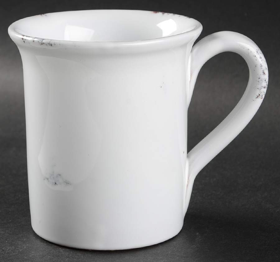 Festa Bianco White Mug by Fortunata-1
