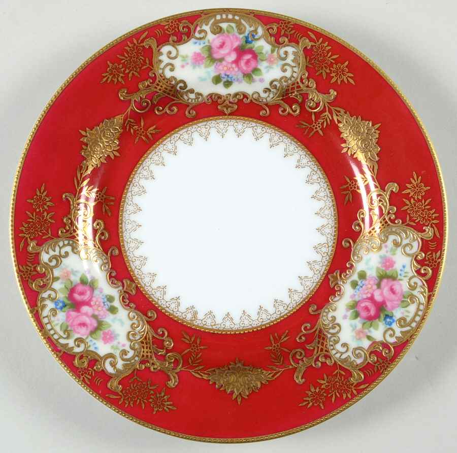 FUK82 Bread & Butter Plate by Fukagawa-1