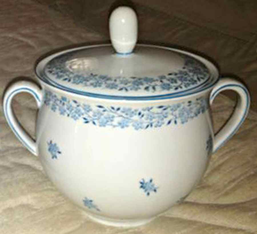 0833 Sugar Bowl & Lid by Furstenberg-1