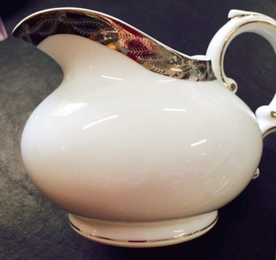 Gold Lichen Creamer by Fukagawa-1
