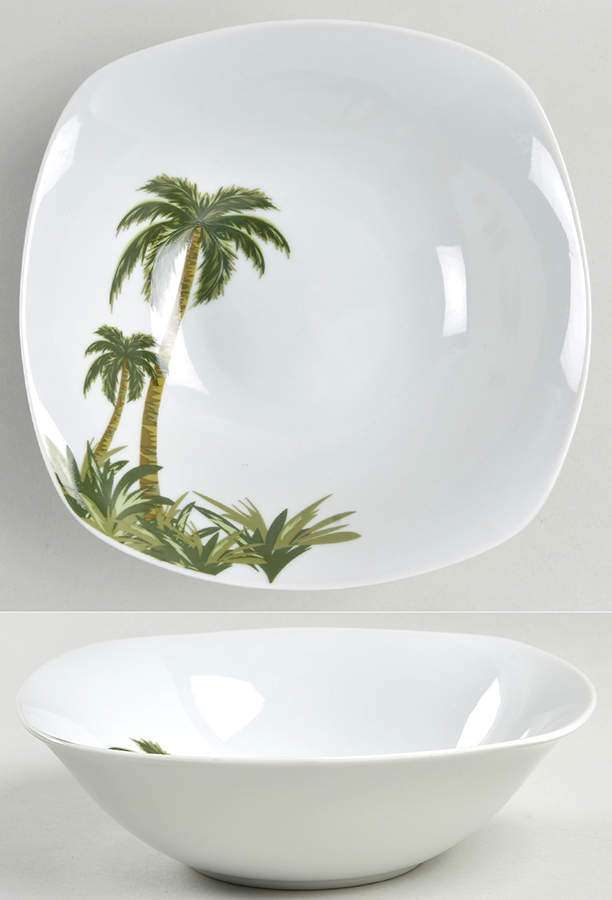 Palm Tree Soup/Cereal Bowl by Florida Marketplace-1