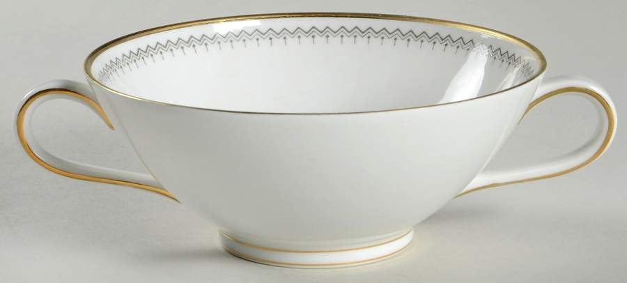 FR316 Flat Cream Soup Bowl by Franconia-Krautheim & Adelburg-1