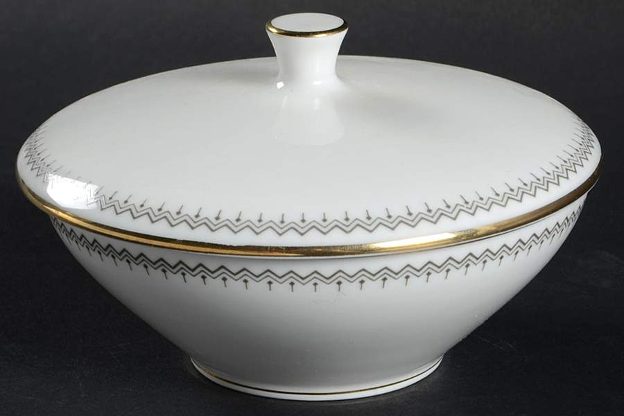 FR316 Sugar Bowl & Lid by Franconia-Krautheim & Adelburg-1