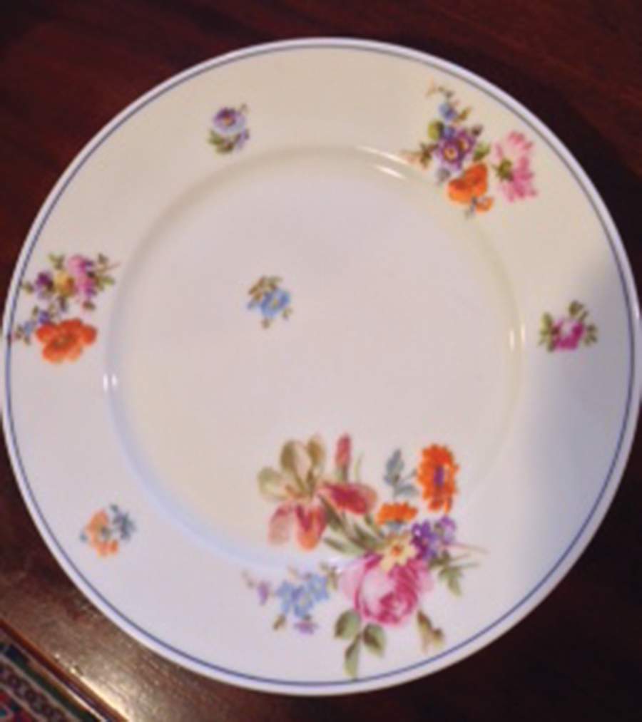 FR317 Dinner Plate by Franconia-Krautheim & Adelburg-1