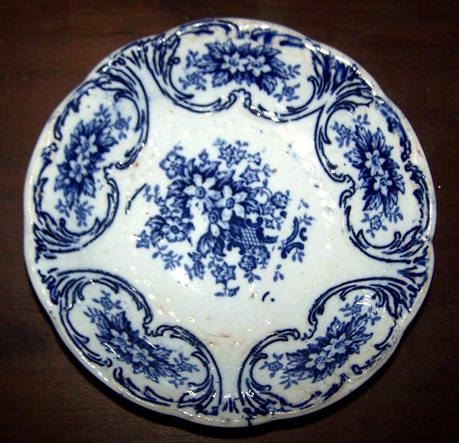 Meissen Fruit/Dessert (Sauce) Bowl by FA Mehlem-1