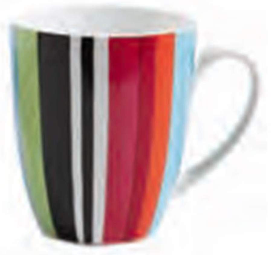 Sunshine Stripes Mosaic Mug by French Bull-1