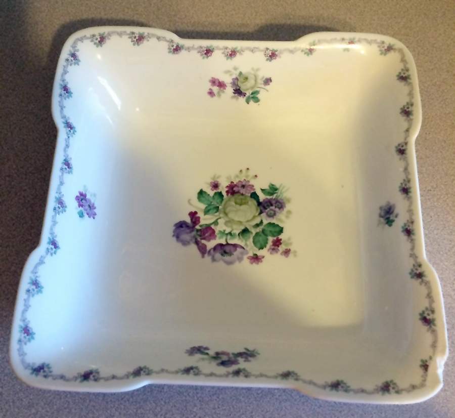 FR322 8" Square Vegetable Bowl by Franconia-Krautheim & Adelburg-1