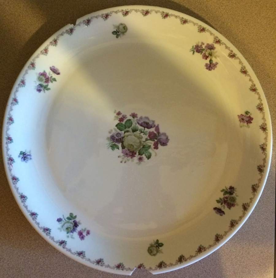 FR322 13" Chop Plate (Round Platter) by Franconia-Krautheim & Adelburg-1