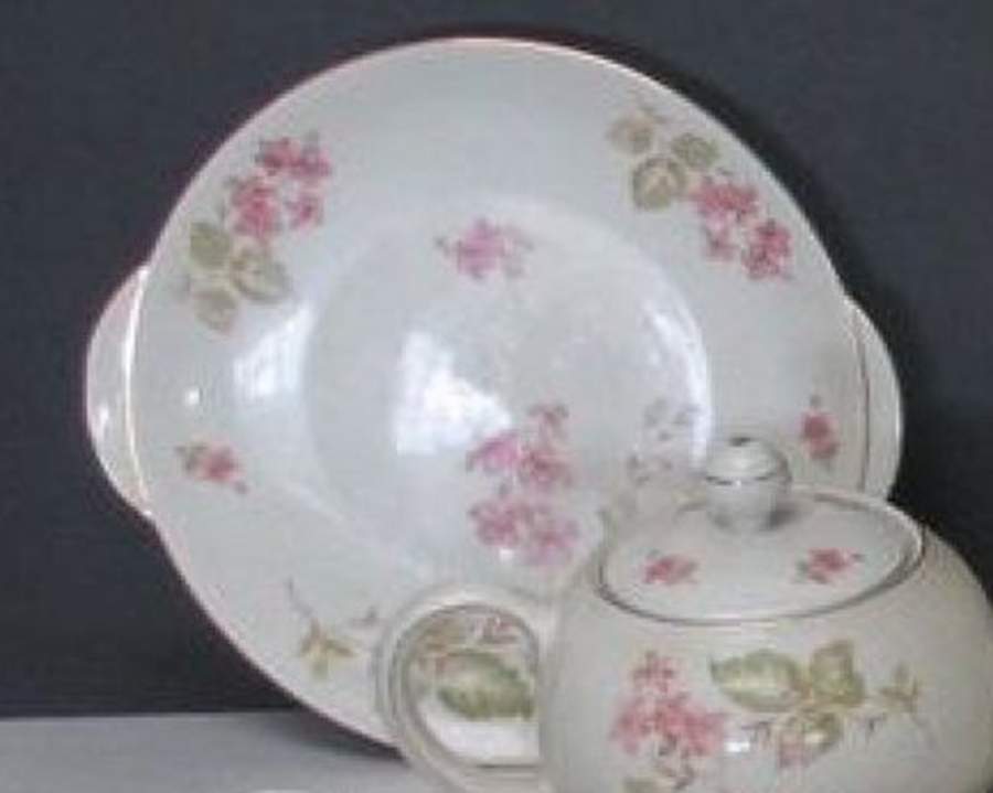 FEB9 Handled Cake Plate by Fein Bayreuth-1
