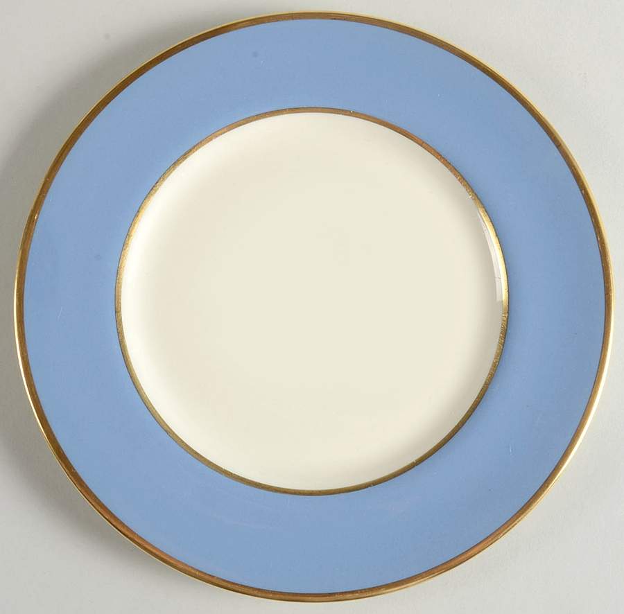 Sylvan-California Dutch Blue (Rim) Salad Plate by Flintridge-1