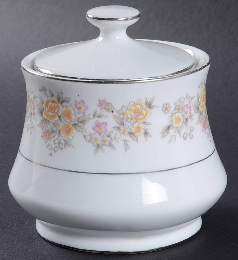 FCC200 Sugar Bowl & Lid by Fine China of China-1