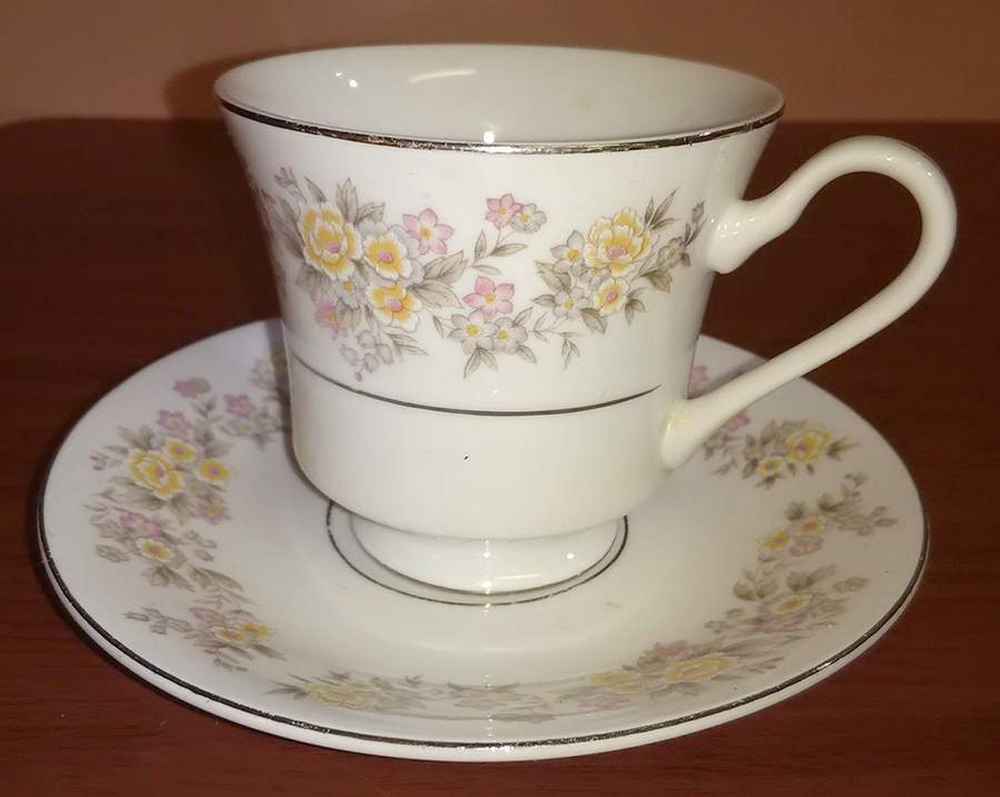 FCC200 Footed Cup & Saucer Set by Fine China of China-1