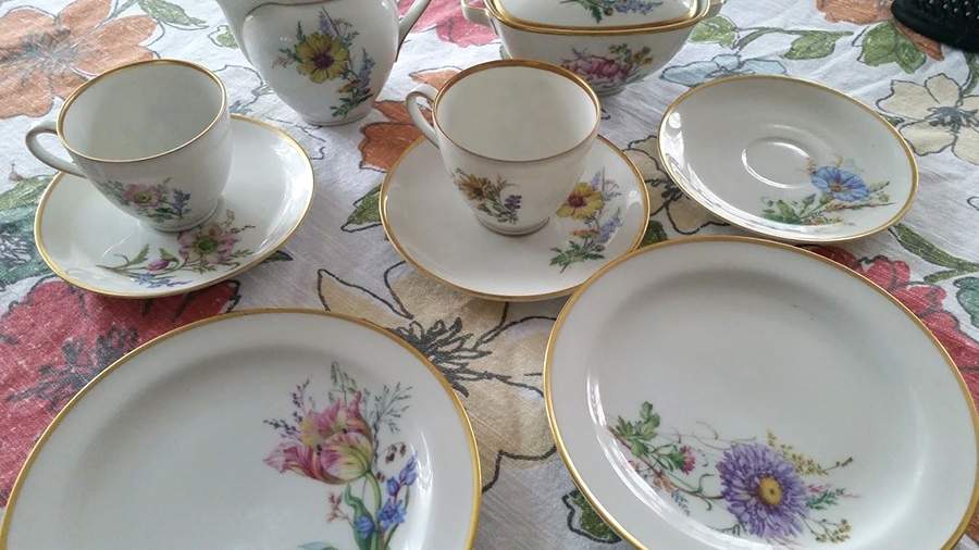FR336 Salad Plate by Franconia-Krautheim & Adelburg-1