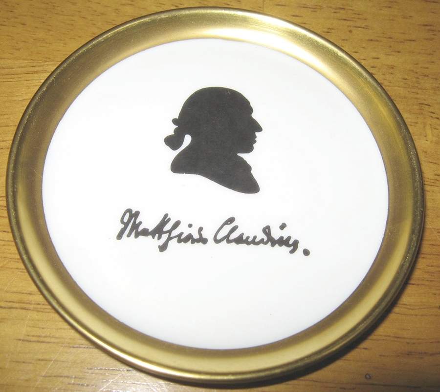 Classical Writers Coaster by Furstenberg-1