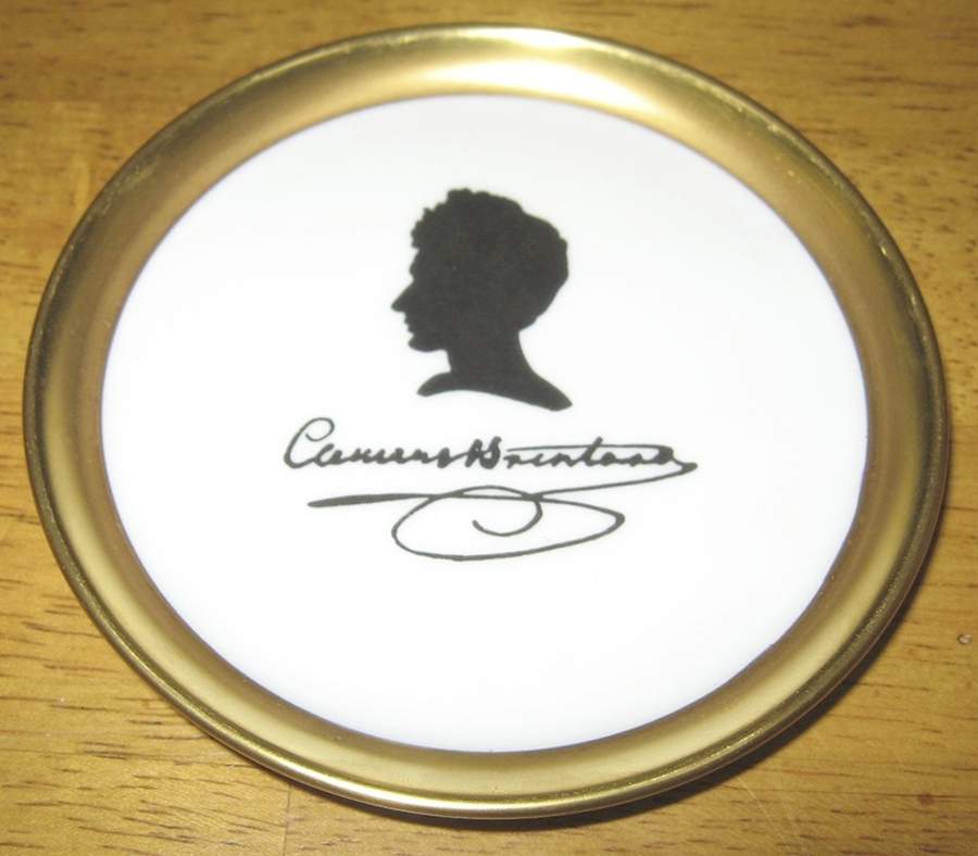 Classical Writers Coaster by Furstenberg-1