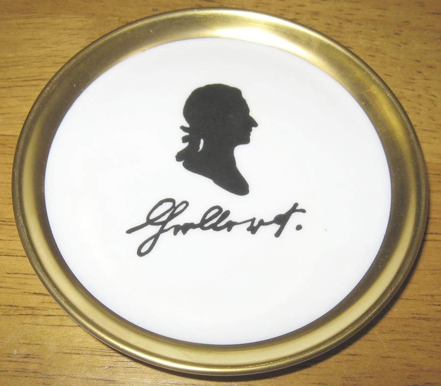Classical Writers Coaster by Furstenberg-1