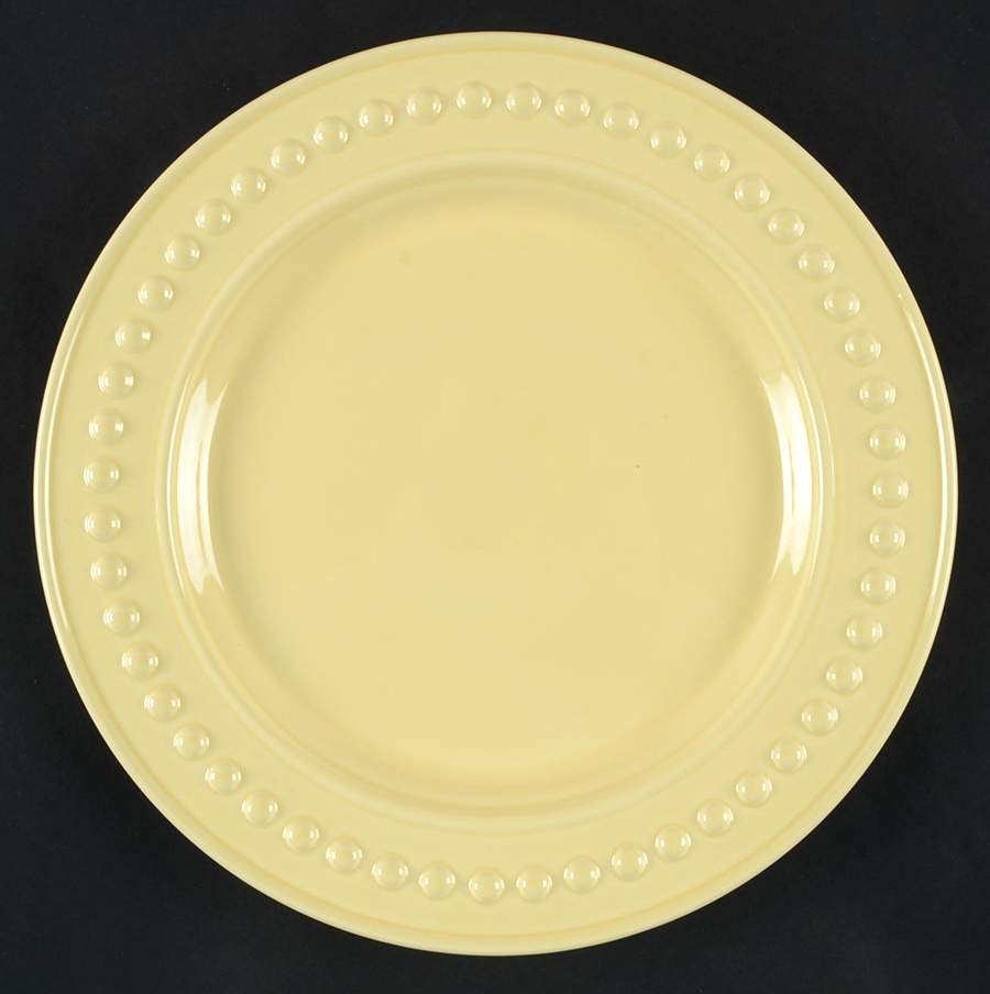 Delmar Yellow Dinner Plate by Fapor (Portugal)-1