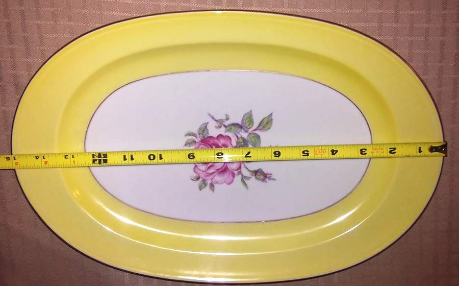 Ramona 15" Oval Serving Platter by Furstenberg-1