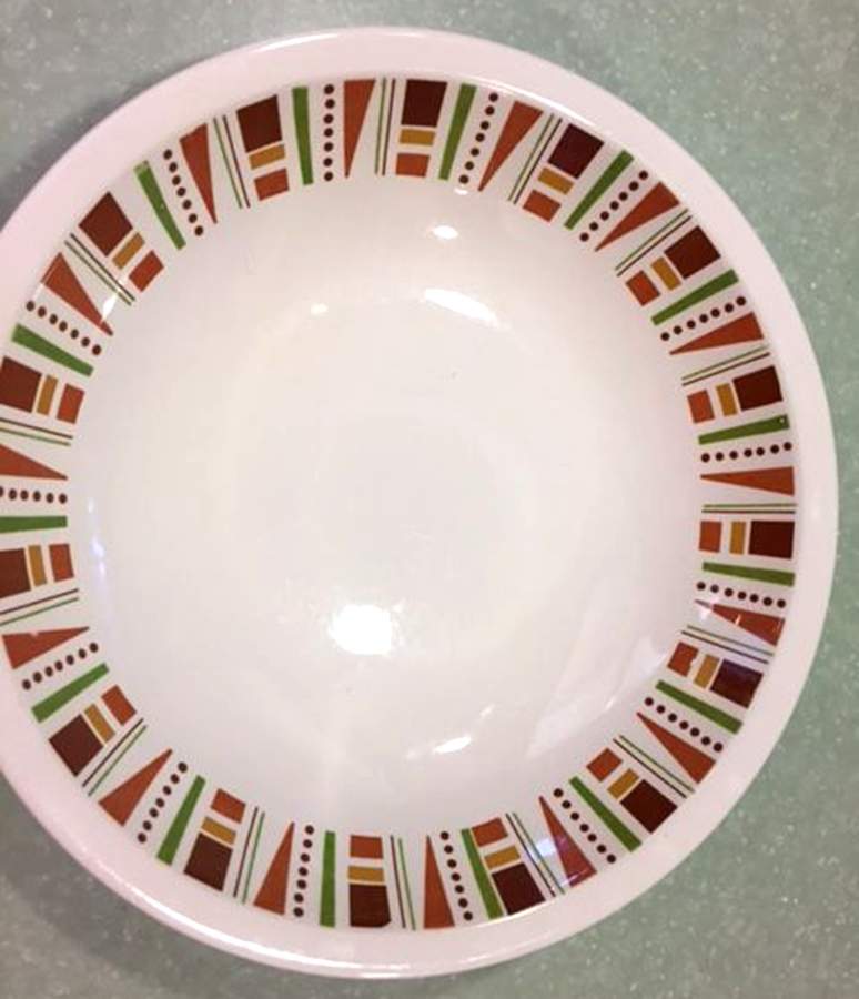 Mayan 9" Round Vegetable Bowl by Fanfare-1