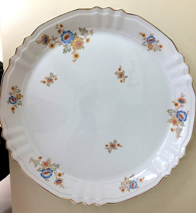 FR347 12" Chop Plate (Round Platter) by Franconia-Krautheim & Adelburg-1