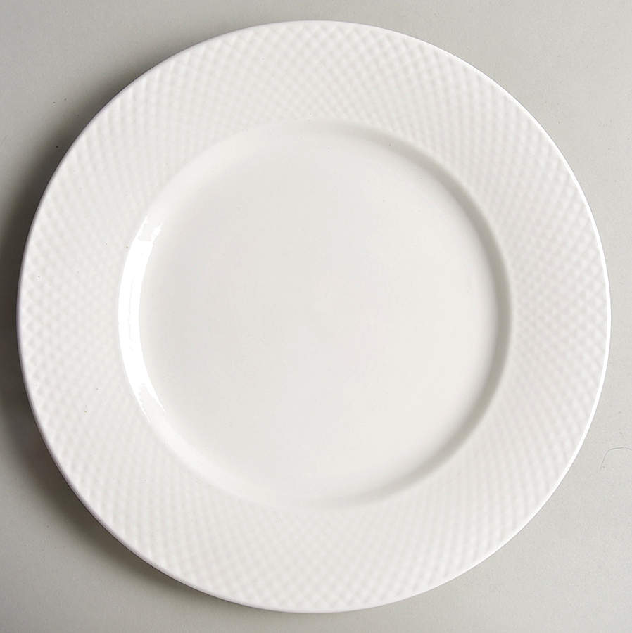 Basket Weave Dinner Plate by Food Network-1