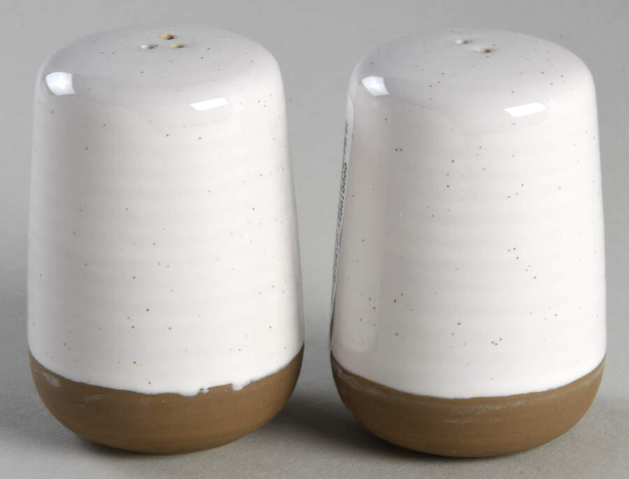 Farmstead White Salt & Pepper Set by Food Network-1