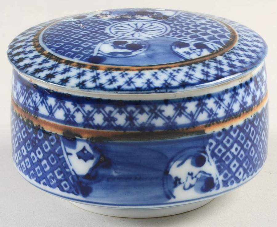 Shonzui 3" Round Box & Lid by Fitz and Floyd-1