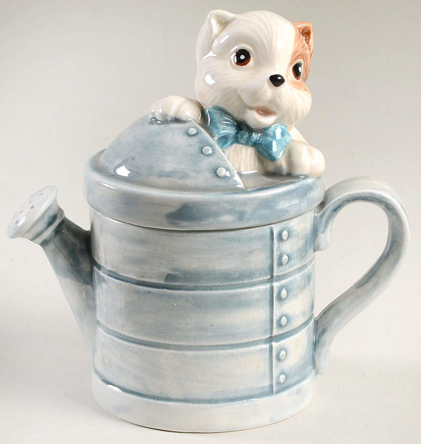 Arlo and Friends Sugar Bowl & Lid by Fitz and Floyd-1