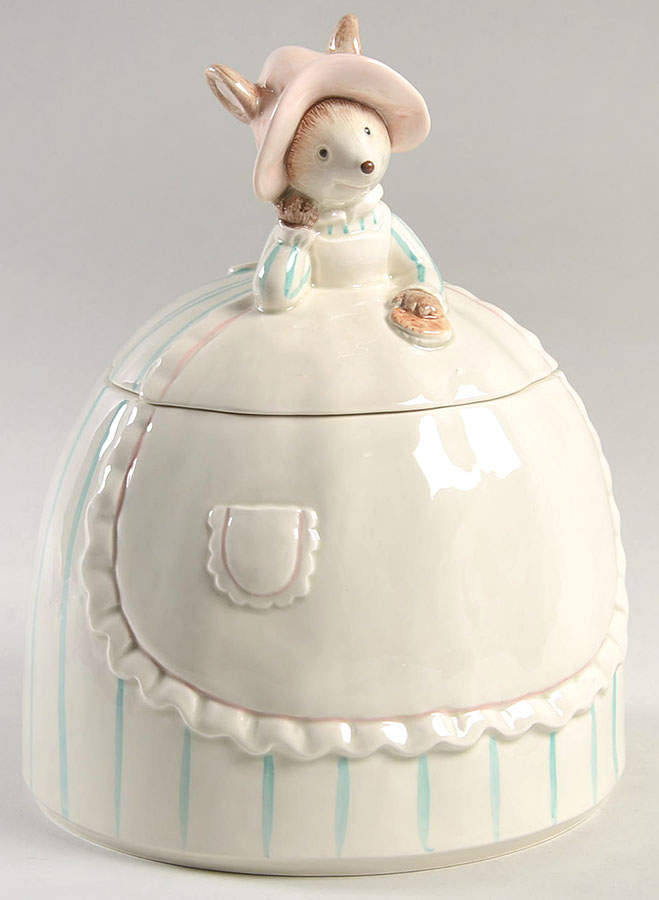 FIT122 Cookie Jar & Lid by Fitz and Floyd-1