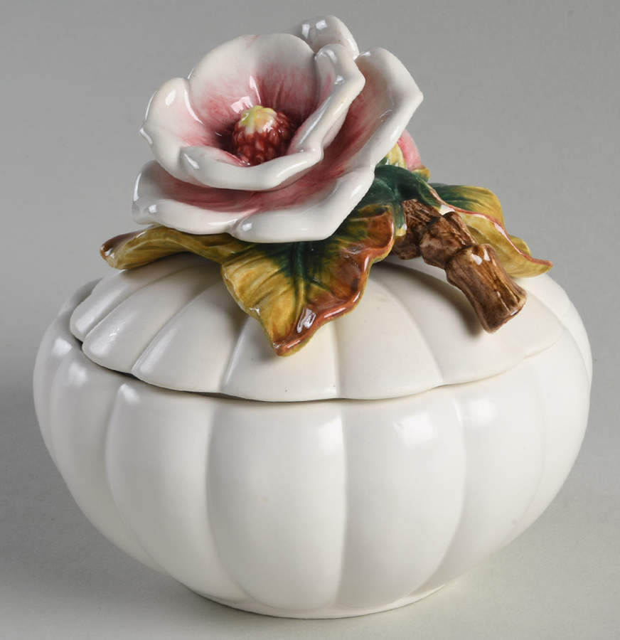 Grandiflora Candy Box & Lid by Fitz and Floyd-1