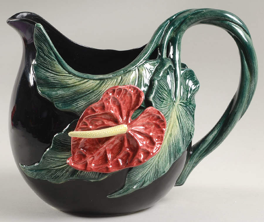Anthurium 64 Oz Pitcher by Fitz and Floyd-1
