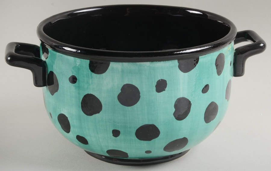 Leopard 7" Round Box No Lid by Fitz and Floyd-1