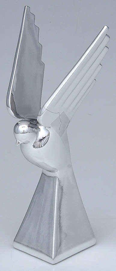 Faux Silver 10" Candlestick by Fitz and Floyd-1