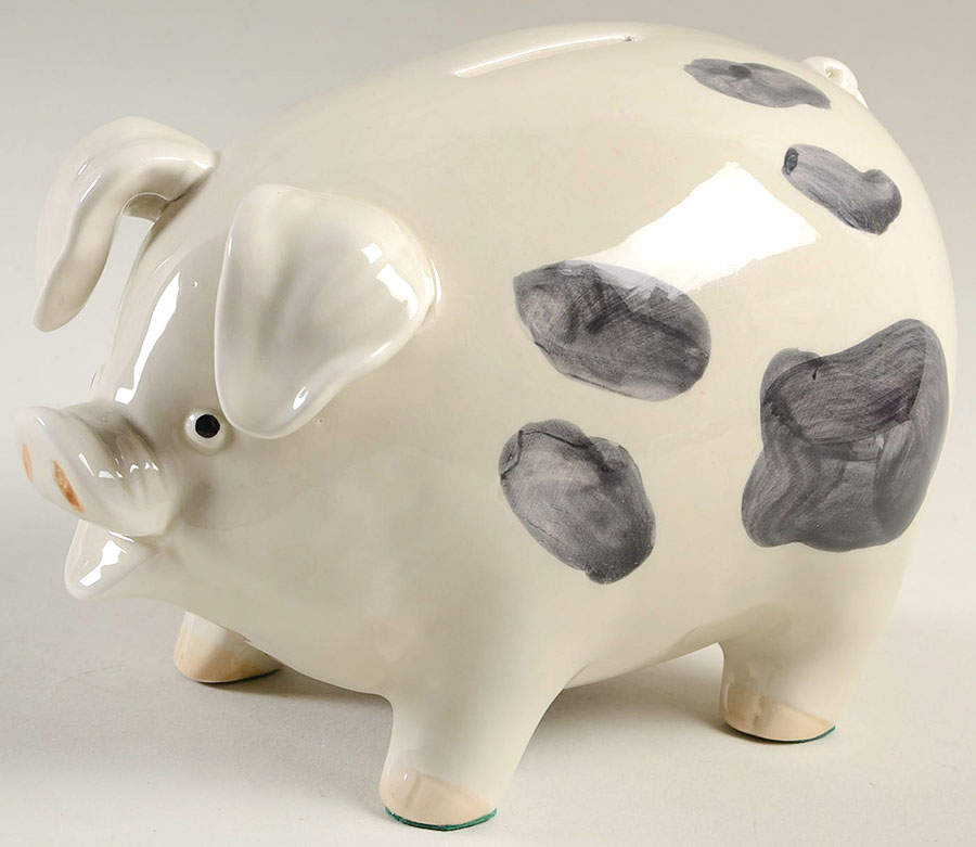 Hog Heaven Bank by Fitz and Floyd-1